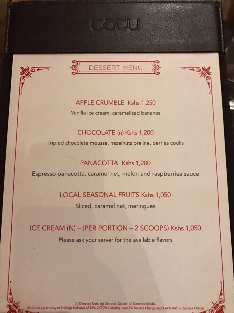 Tatu Restaurant By Fairmont