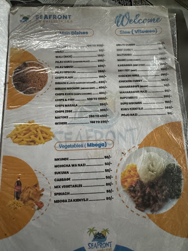 Seafront Swahili Dishes