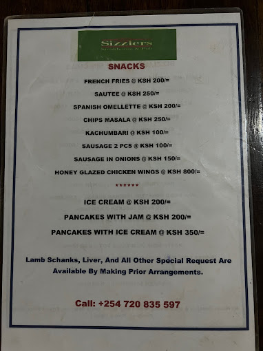 Sizzlers Steak House and Pub