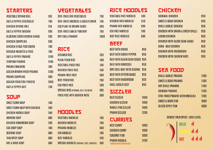 Nadia’s Chinese Corner Watamu