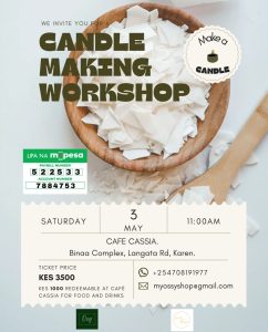 Candle making workshop
