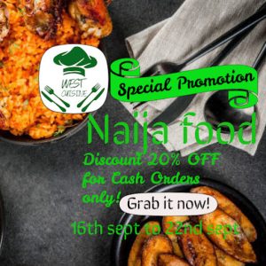 West Cuisine/ Nigerian Food in Nairobi