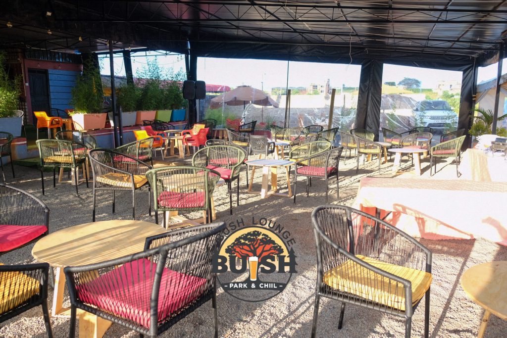 Bush Lounge, bar & Grill; Park & chill