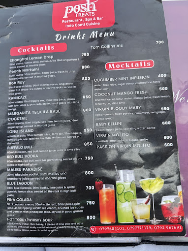 Posh Treats Restaurant Lavington