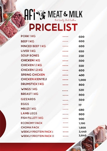 Afi Steaks & Platters – Muthiga Branch